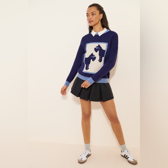 Dog Pattern Sweater - Picture 4 of 5